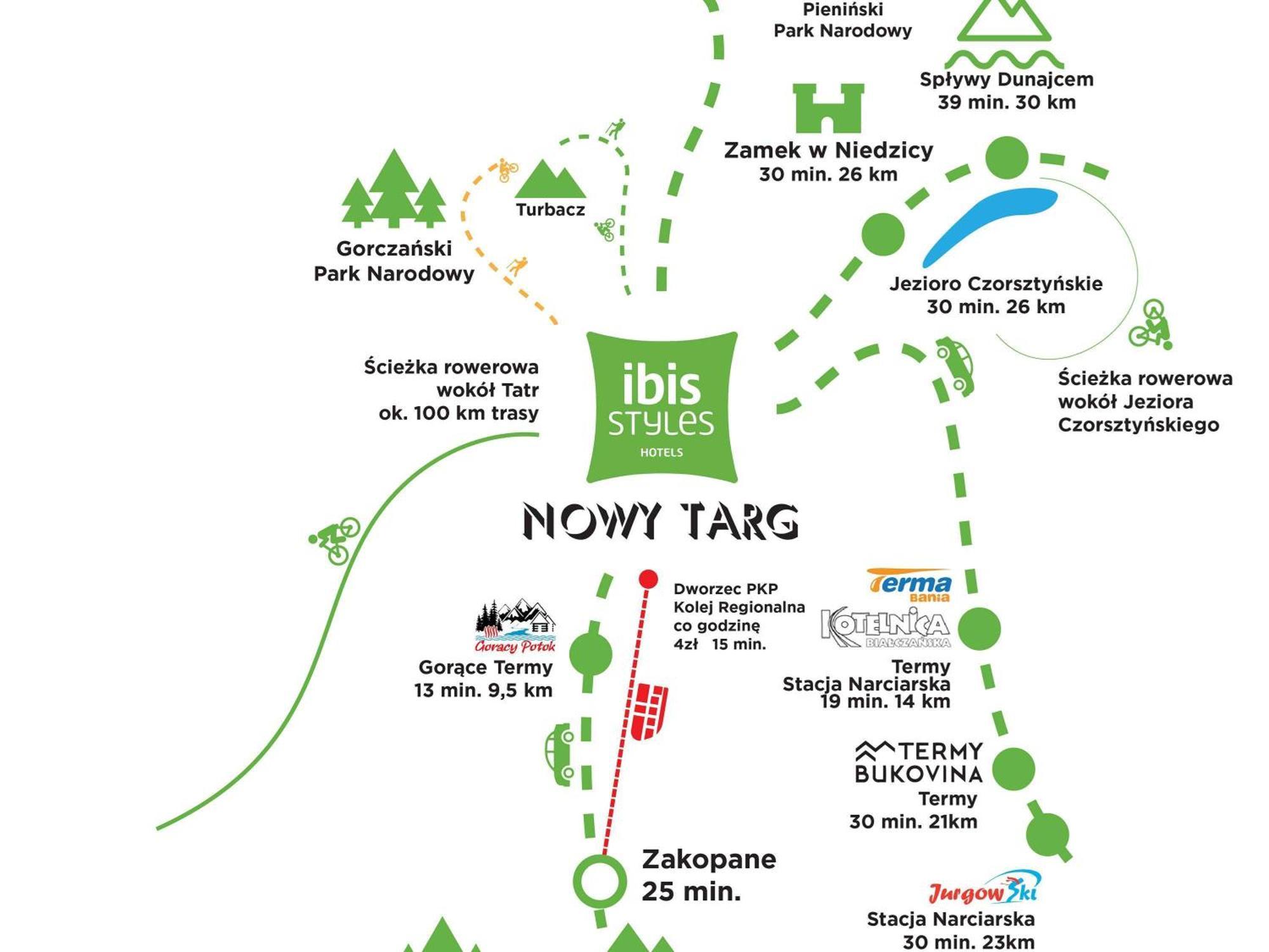 Ibis Styles Nowy Targ Exterior foto